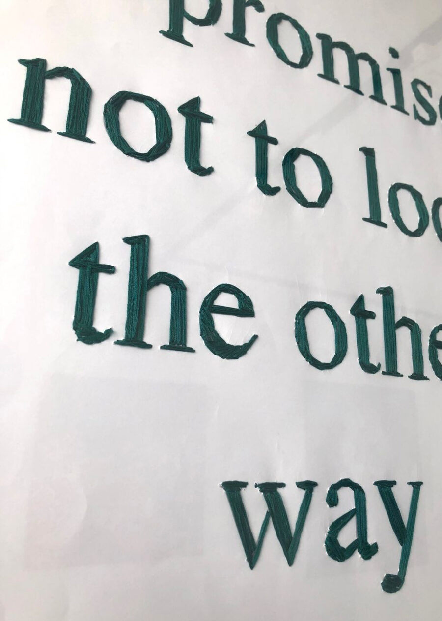 Maria Paula Suárez I promise not to look the other way , 2022